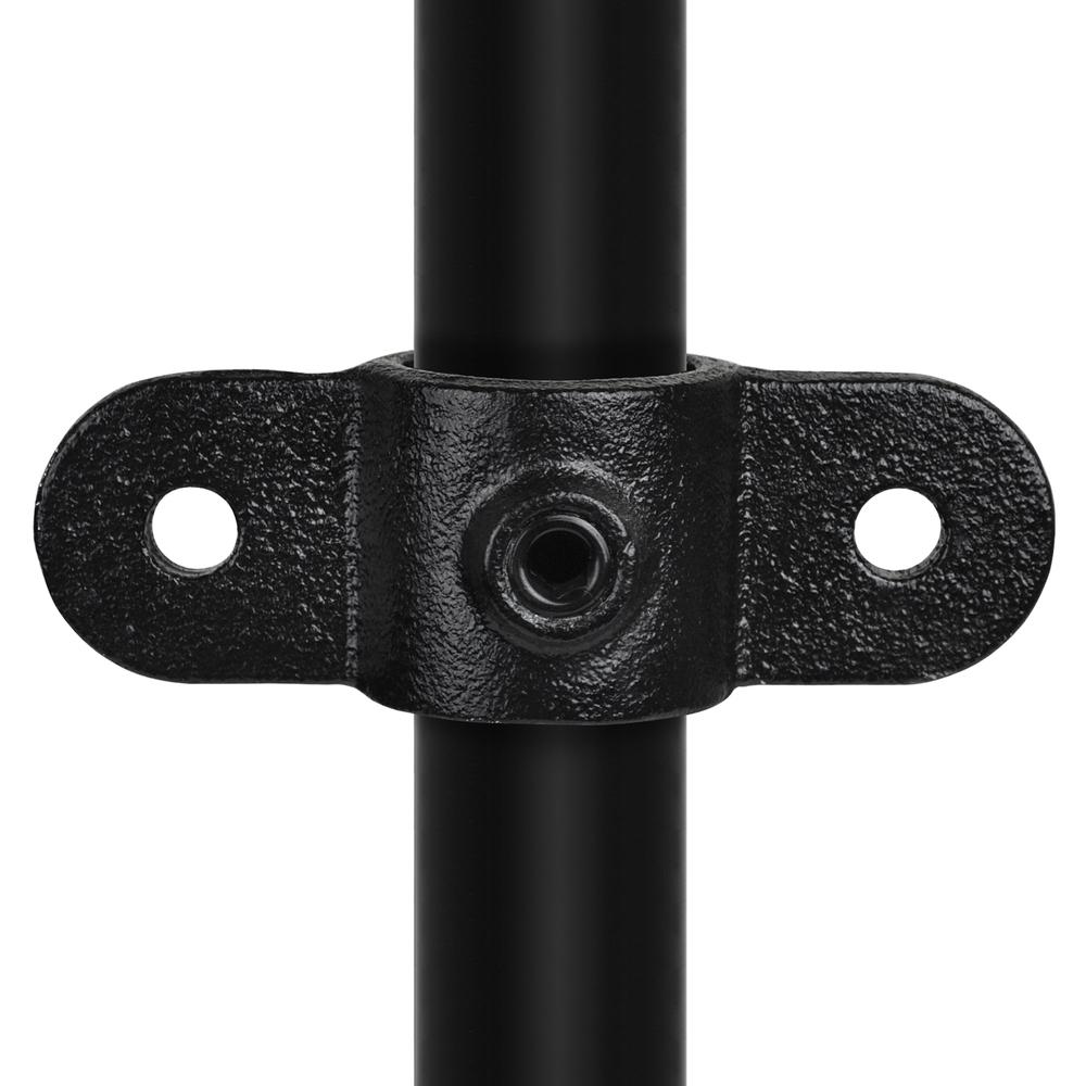 Doos Dubbel oogdeel in 1 lijn - zwart-C / 33,7 mm (75 stuks)
